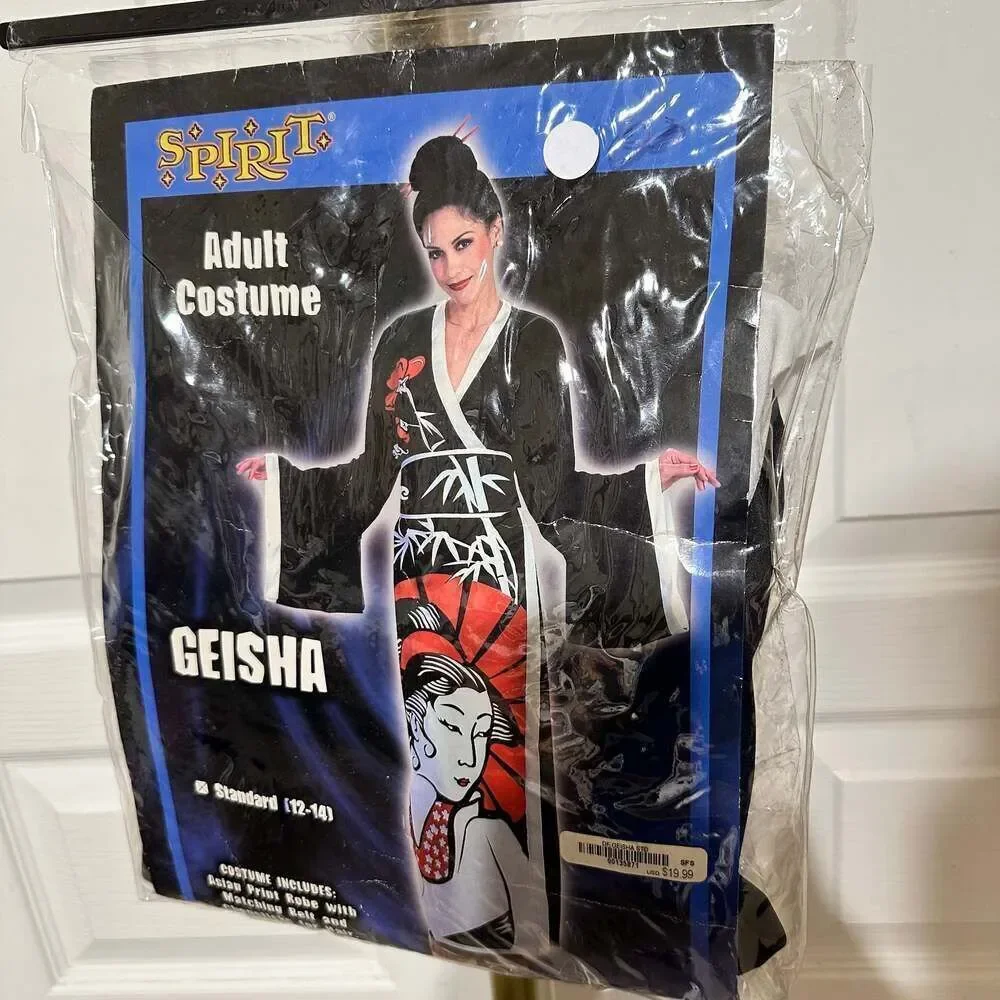 Spirit geisha Japanese costume /great for Halloween or dress up - Picture 2 of 2